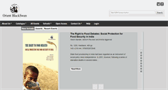 Desktop Screenshot of orientblackswan.com